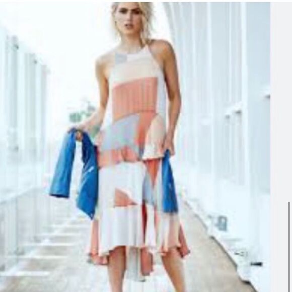New zimmermann silk color block dress - Picture 6 of 11